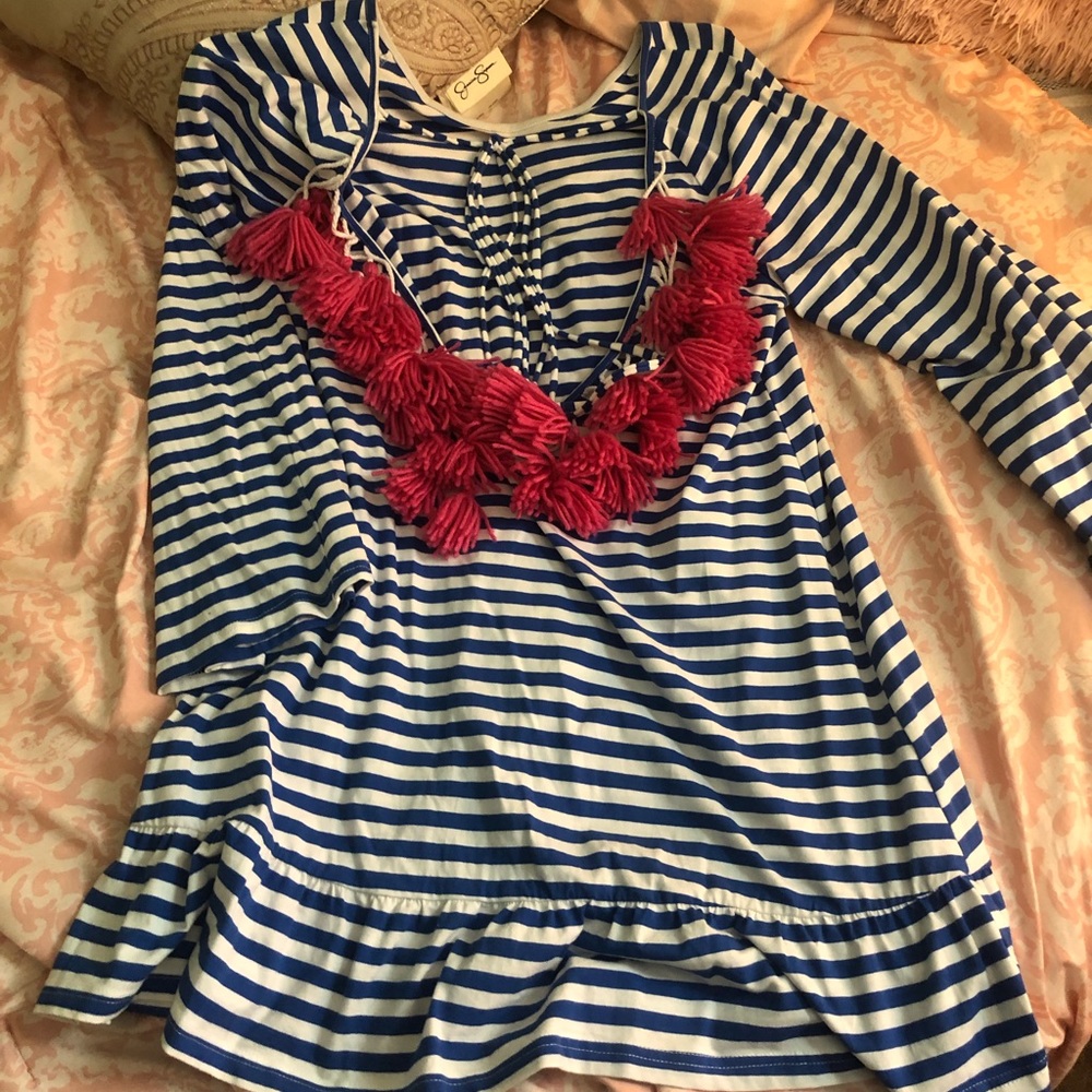 TASSEL BEACH COVER UP